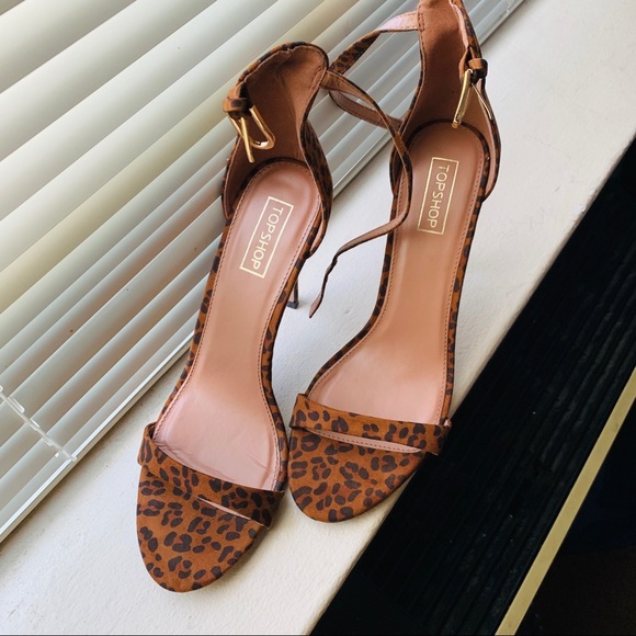 🔥TOPSHOP🔥 Susie Two Part Skinny Sandals. - Picture 2 of 6